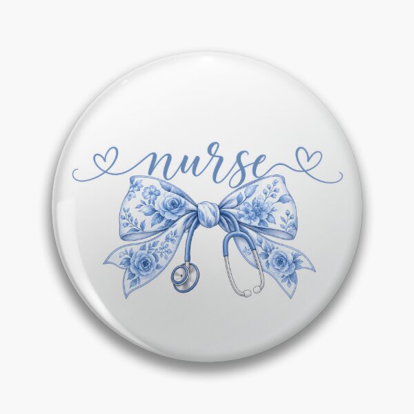 Item preview, Nurse Floral Bow Stethoscope Nursing Graphic designed and sold by CG Studio.