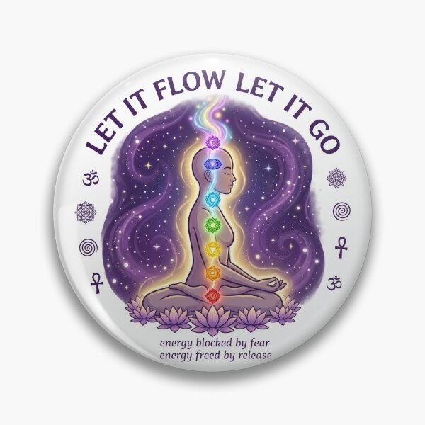 Item preview, Chakra Meditation Energy Flow Eastern Spiritual Enlightenment designed and sold by LunaMarkos.