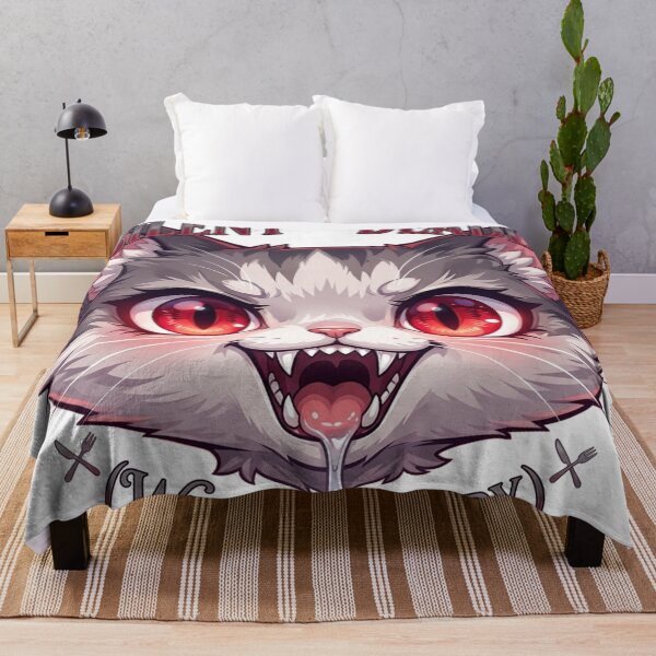 Item preview, Silent But Deadly When Hungry Funny Cat designed and sold by YAM716.