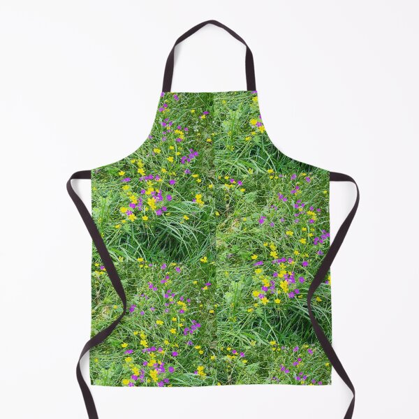 Item preview, Wildflower Meadow with Purple Cranesbill and Yellow Buttercups designed and sold by BalkanBloomArt.