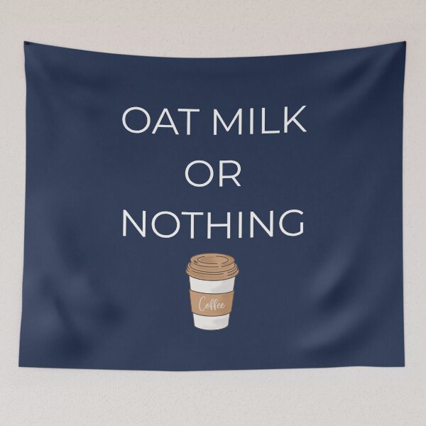 Item preview, Oat Milk or Nothing, Funny Coffee Lover Gift designed and sold by Zyvora-merch.