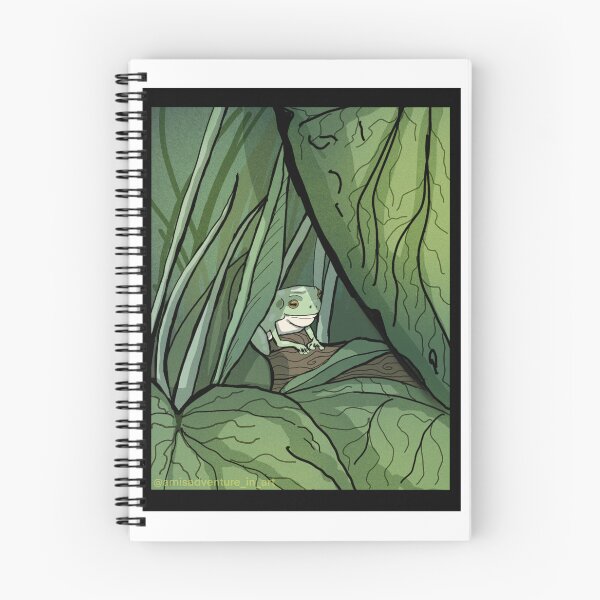 Item preview, Frog in a Forest designed and sold by Amisadventure in art.
