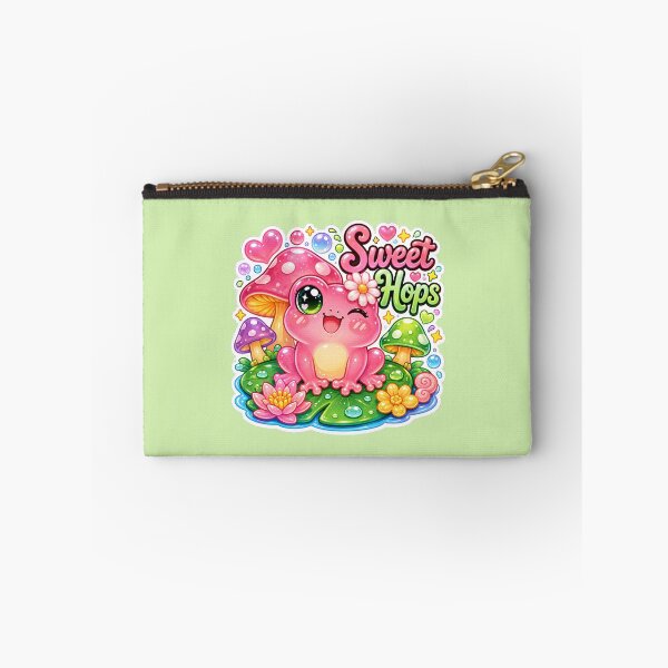 Item preview, Pink Gummy Frog Sweet Hops – Cute Kawaii Mushroomcore Design designed and sold by AnyMar2023.