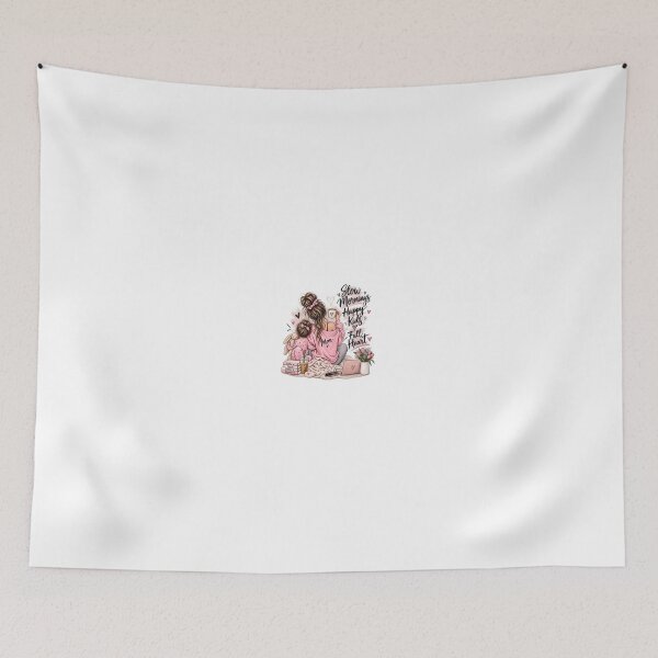 Item preview, Slow Mornings Happy Kids Full Heart Mom designed and sold by     GoodVibe Prints.