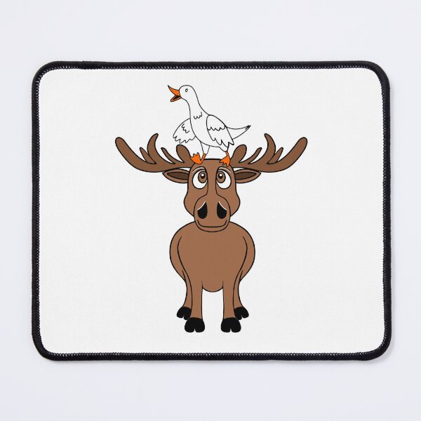 Item preview, Silly Goose On A Moose designed and sold by Sartoris Art.