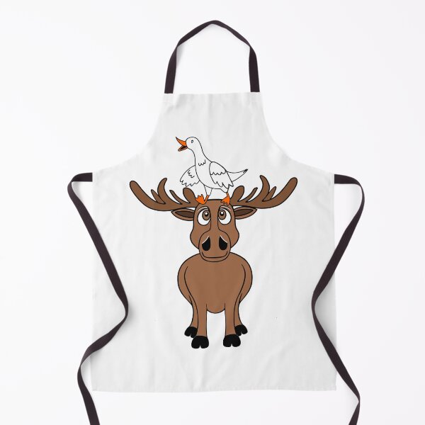 Item preview, Silly Goose On A Moose designed and sold by Sartoris Art.
