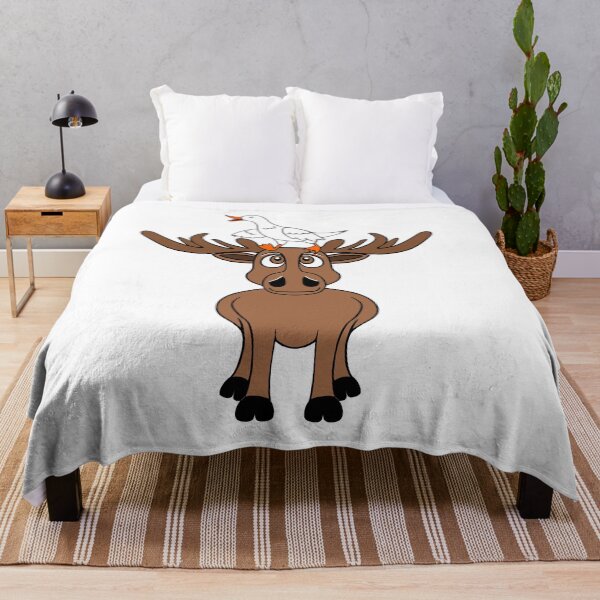Item preview, Silly Goose On A Moose designed and sold by Sartoris Art.