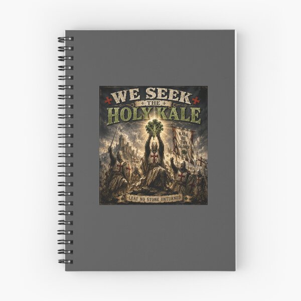 Item preview, We Seek the Holy Kale – Medieval Vegetable Quest designed and sold by Hornace88studio.