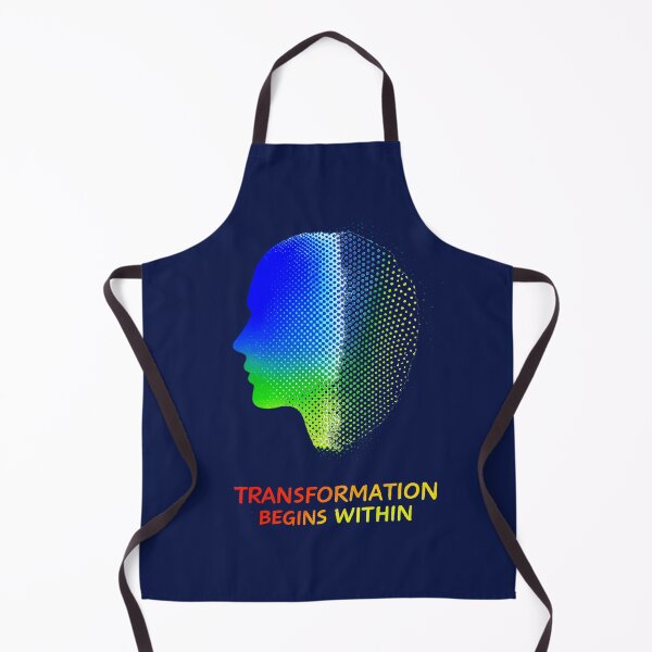 Item preview, Transformation Begins Within Halftone Dress designed and sold by EIPTOW.