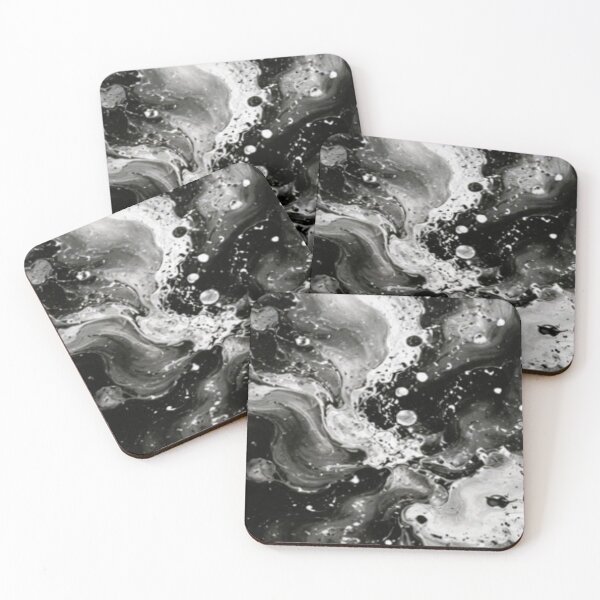 Item preview, Black and White Marble Flow designed and sold by CyndiEpps.