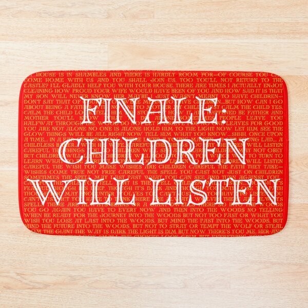 Item preview, Into the woods Lyrics designed and sold by broadwaygirl142.