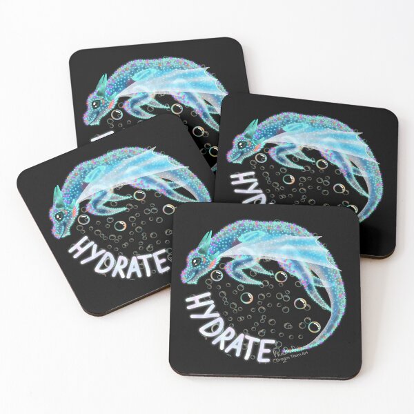 Item preview, Hydrate Dragon - Turquoise designed and sold by dragonthorn-art.