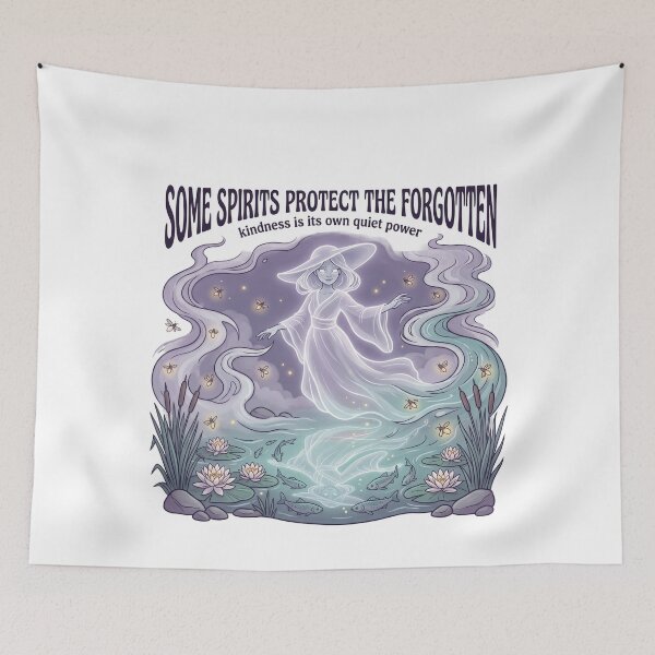 Item preview, River Spirit Painted Lady Ethereal Eastern Fantasy Spiritual designed and sold by LunaMarkos.