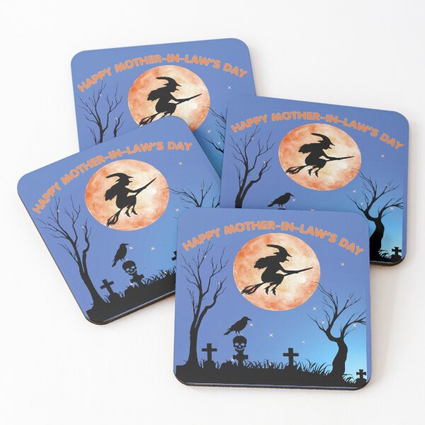 Item preview, Feliz Día de la Suegra (humor de Halloween) designed and sold by 247DesignStudio.