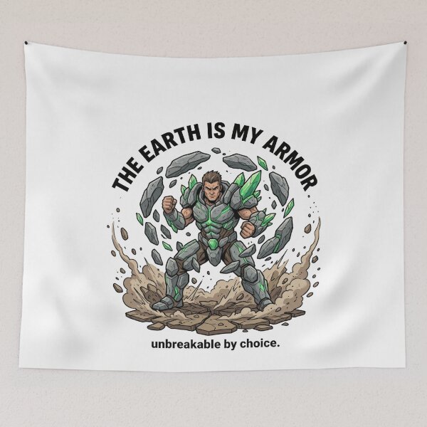 Item preview, Rock Armor Earth Warrior Unbreakable Eastern Elemental designed and sold by LunaMarkos.