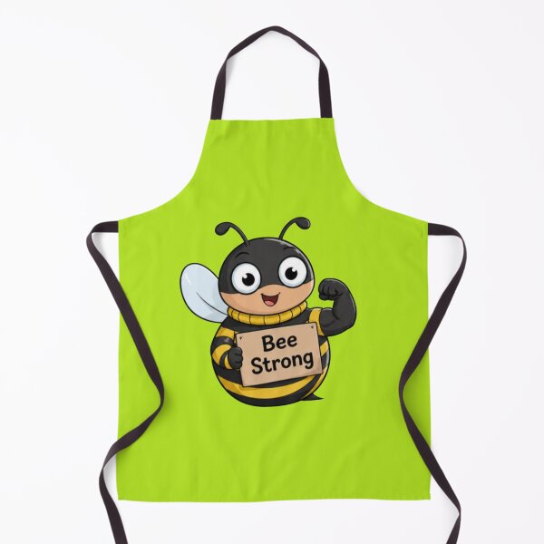 Item preview, Bee Strong Cute Cartoon Bee designed and sold by MushArtist.