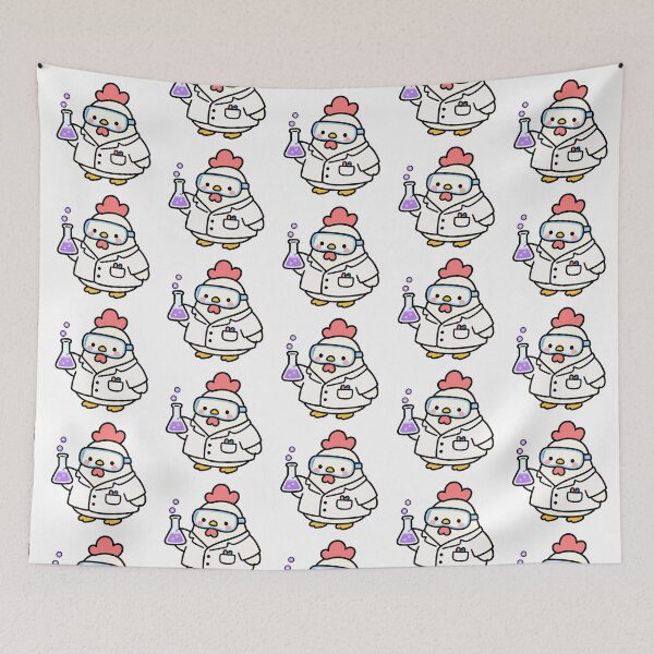 Item preview, Cute Scientist Chicken Chemistry Lab Science Humor designed and sold by EntropyThreads.