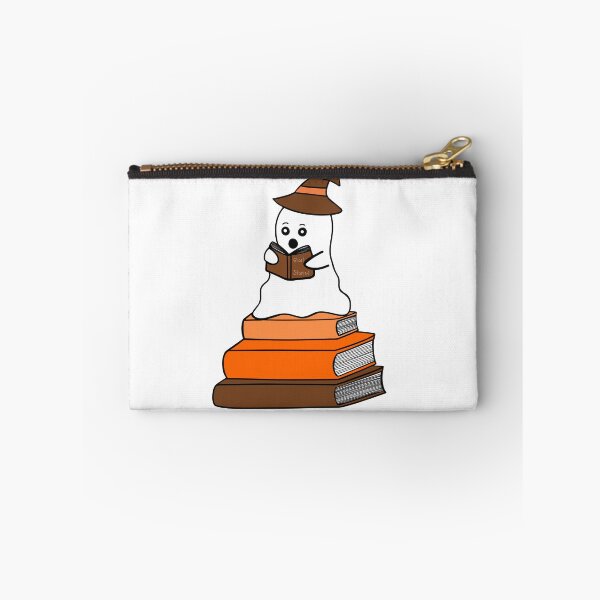 Item preview, Cute Halloween Ghost Reading designed and sold by Sartoris Art.