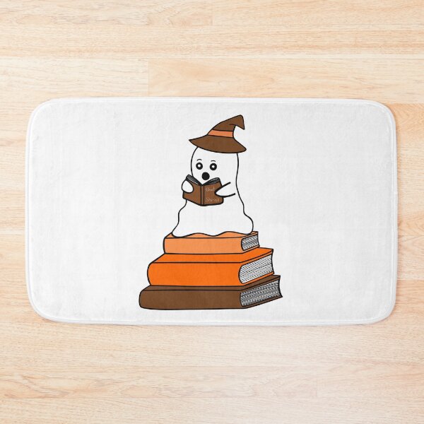 Item preview, Cute Halloween Ghost Reading designed and sold by Sartoris Art.