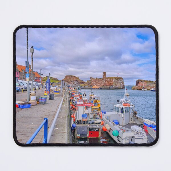 Item preview, Dunbar Harbour: Colourful Fishing Boats designed and sold by Violaman.