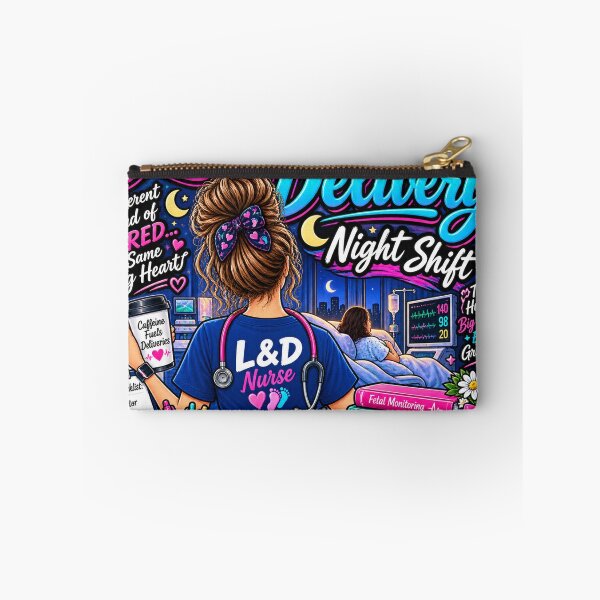 Item preview, Labor & Delivery Night Shift Nurse designed and sold by Nurse Vibes Studio.