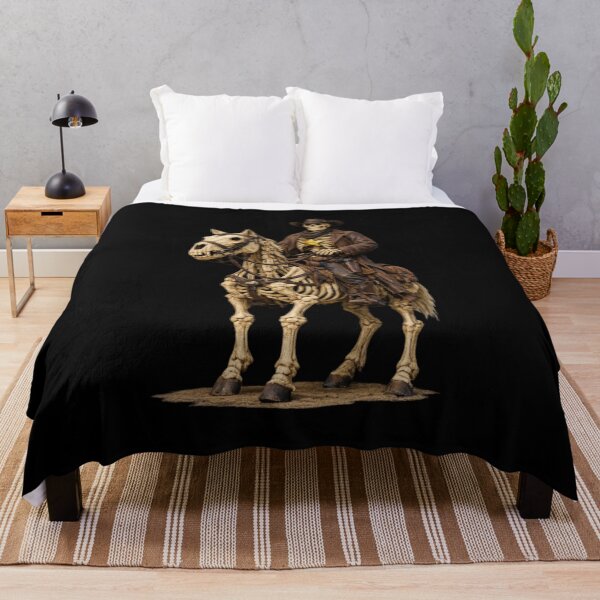 Item preview, Skeleton Cowboy On Horse designed and sold by IMOBILYARI VibeCore.