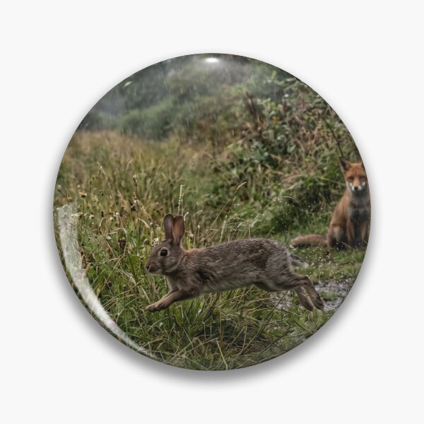 Item preview, hare and fox designed and sold by cutegiftcore.