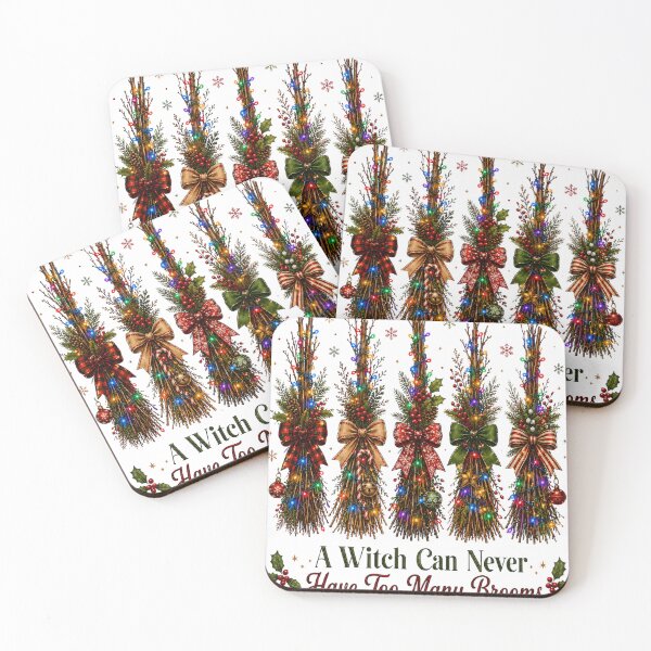 Item preview, A Witch Can Never Have Too Many Brooms – Christmas Witch Classic T-Shirt  designed and sold by podlook.