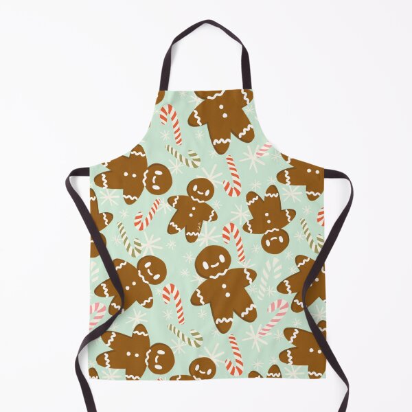 Item preview, Gingerbread men and candy canes  designed and sold by studioaudrea.