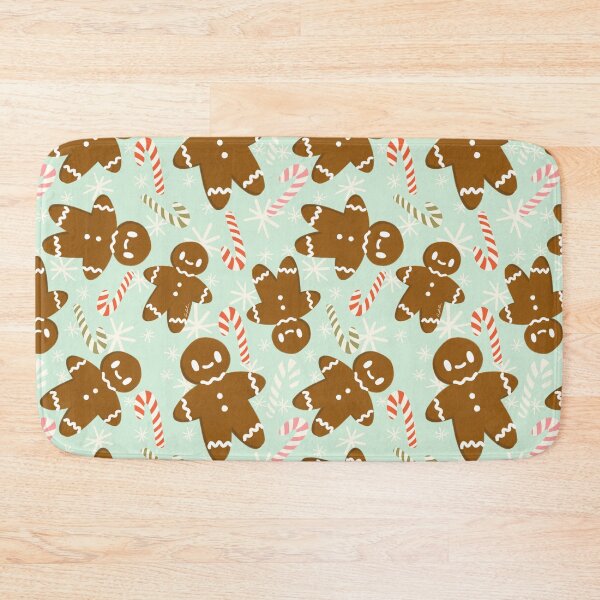 Item preview, Gingerbread men and candy canes  designed and sold by studioaudrea.