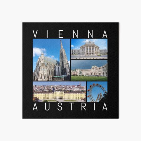 Item preview, Vienna Austria Souvenir famous sights designed and sold by peter2art.