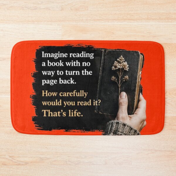 Item preview, Imagine Reading A Book That's Life Dark Academia Quote Sticker designed and sold by Scro-Ciob-Shop.