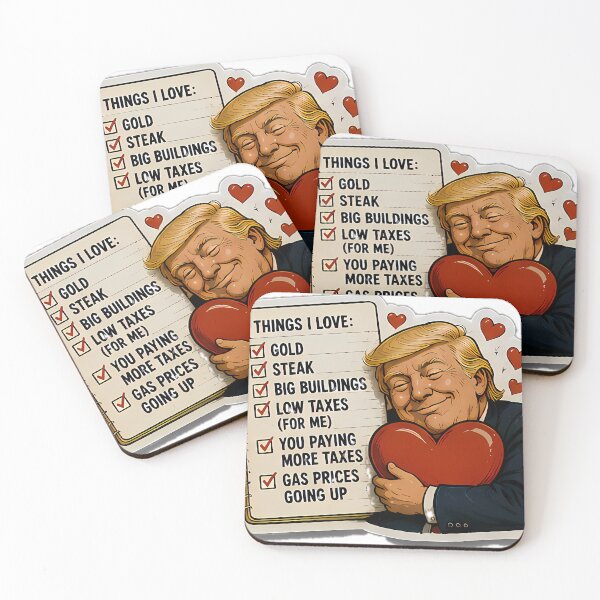 Item preview, Trump’s Love Language: Higher Taxes—for You designed and sold by ikramandco.