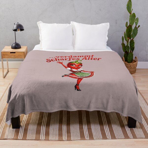Item preview, Spicy Age – Cheeky Chili in a Dirndl designed and sold by design-rebell.