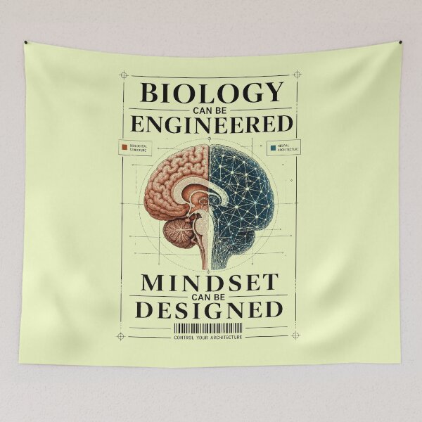 Item preview, Brain Blueprint AI Neuroscience Sticker designed and sold by EIPTOW.
