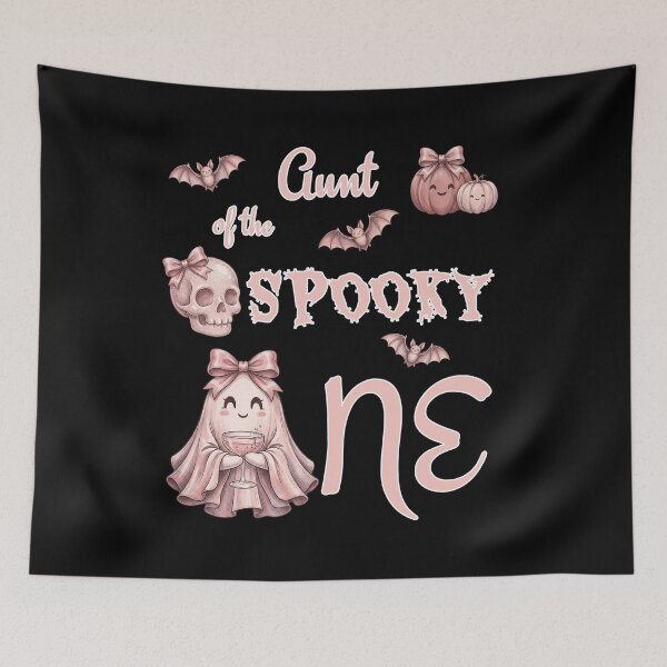 Item preview, Aunt of the Spooky One Pinkoween Cocktail Ghost designed and sold by MythicCotton.