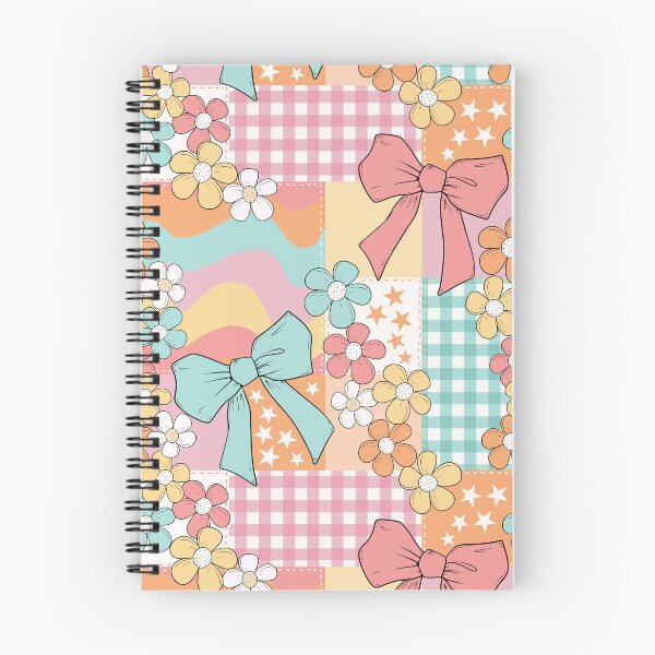 Item preview, Retro Coquette Bow Floral Patchwork designed and sold by CreativeDraws42.