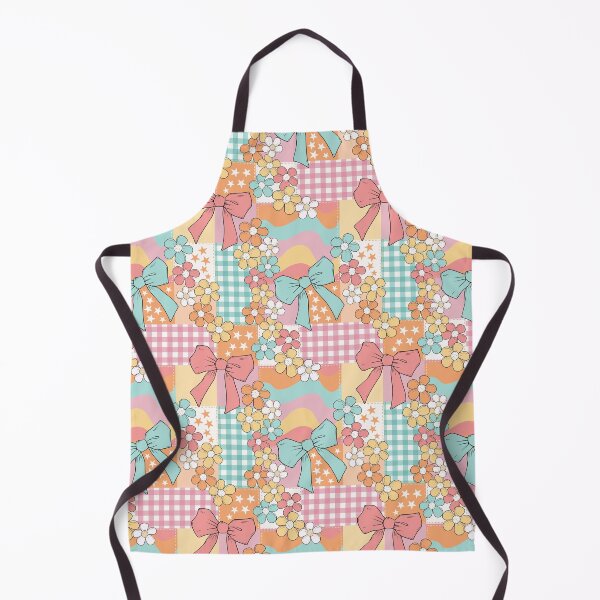 Item preview, Retro Coquette Bow Floral Patchwork designed and sold by CreativeDraws42.