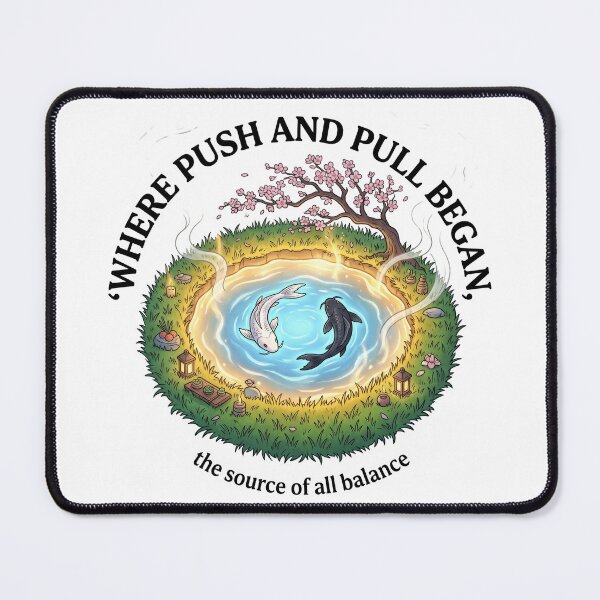 Item preview, Spirit Oasis Sacred Koi Pool Eastern Spiritual Balance Fantasy designed and sold by LunaMarkos.