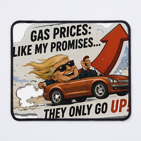 Item preview, Promises, Prices, and the Gas Pedal—All Up designed and sold by ikramandco.