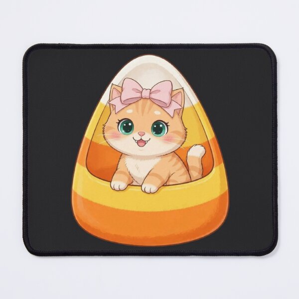 Item preview, Cute Cat Inside Candy Corn Halloween designed and sold by Moody Vibes Studio.