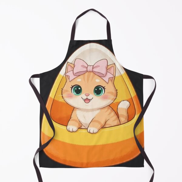 Item preview, Cute Cat Inside Candy Corn Halloween designed and sold by Moody Vibes Studio.