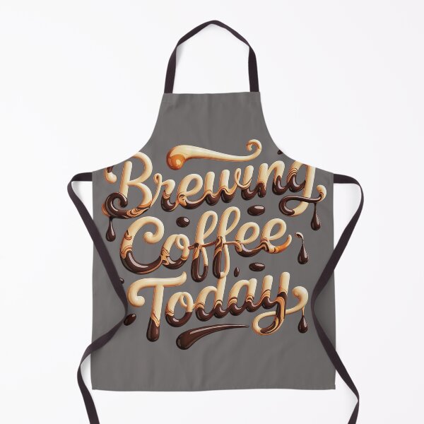 Item preview, 3D Melting Caramel & Chocolate Brewing Coffee Today Lettering  designed and sold by Creatby7030.