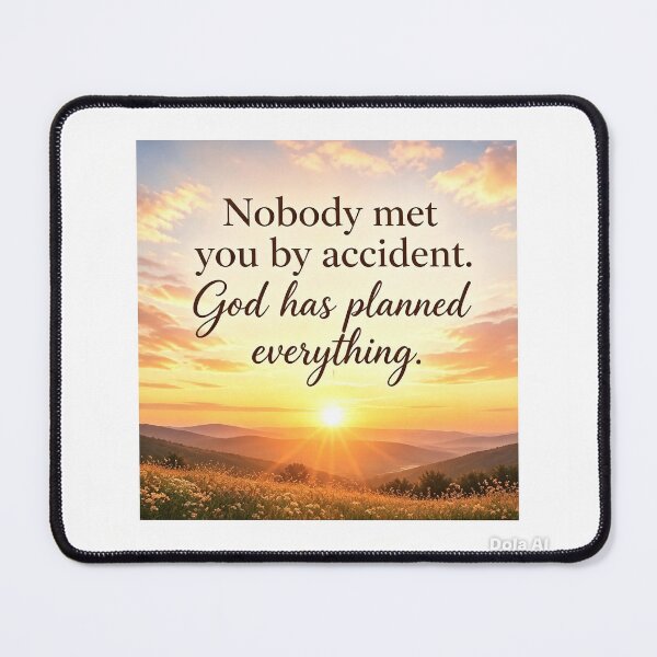 Item preview, God Has Planned Everything — Faith Quote designed and sold by Hope for Uganda.
