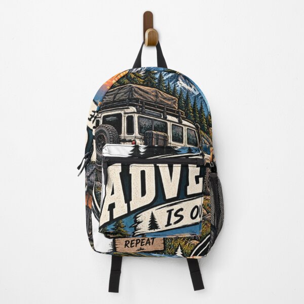 Item preview, Adventure Is Out There – Mountain Hiking & Outdoor Explorer designed and sold by First-Light-.