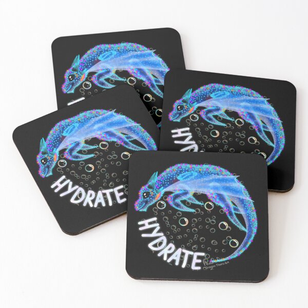 Item preview, Hydrate Dragon - Deep Blue designed and sold by dragonthorn-art.
