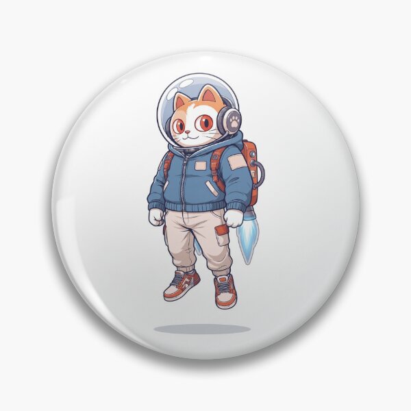 Item preview, Cute Astronaut Cat Jetpack Space Explorer | Lifestyle designed and sold by ferniesee.