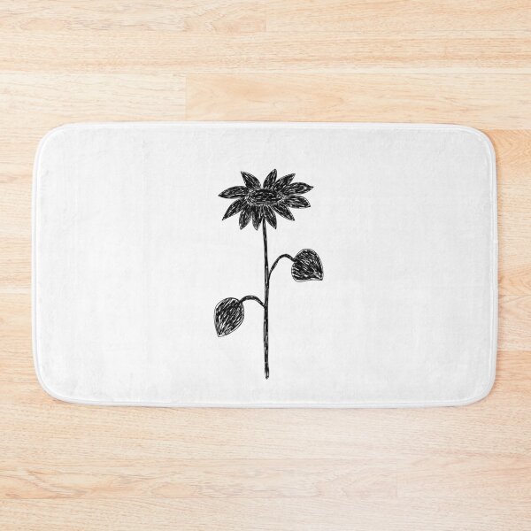 Item preview, Dark Pencil Doodle Sunflower designed and sold by IriArt-Designs.