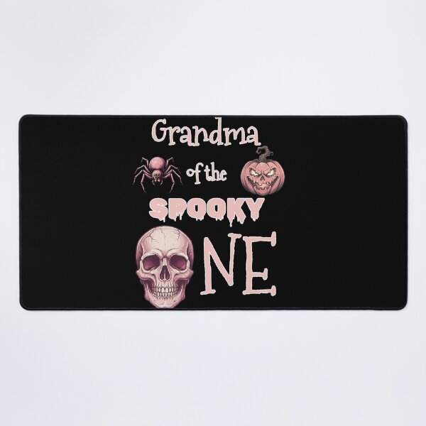 Item preview, Pinkoween Grandma of the Spooky One Pink Skull designed and sold by MythicCotton.