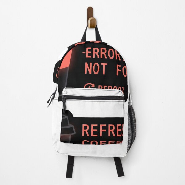Item preview, Refreshing Coffee Error Human Not Found Cyber Sticker designed and sold by ViCats.